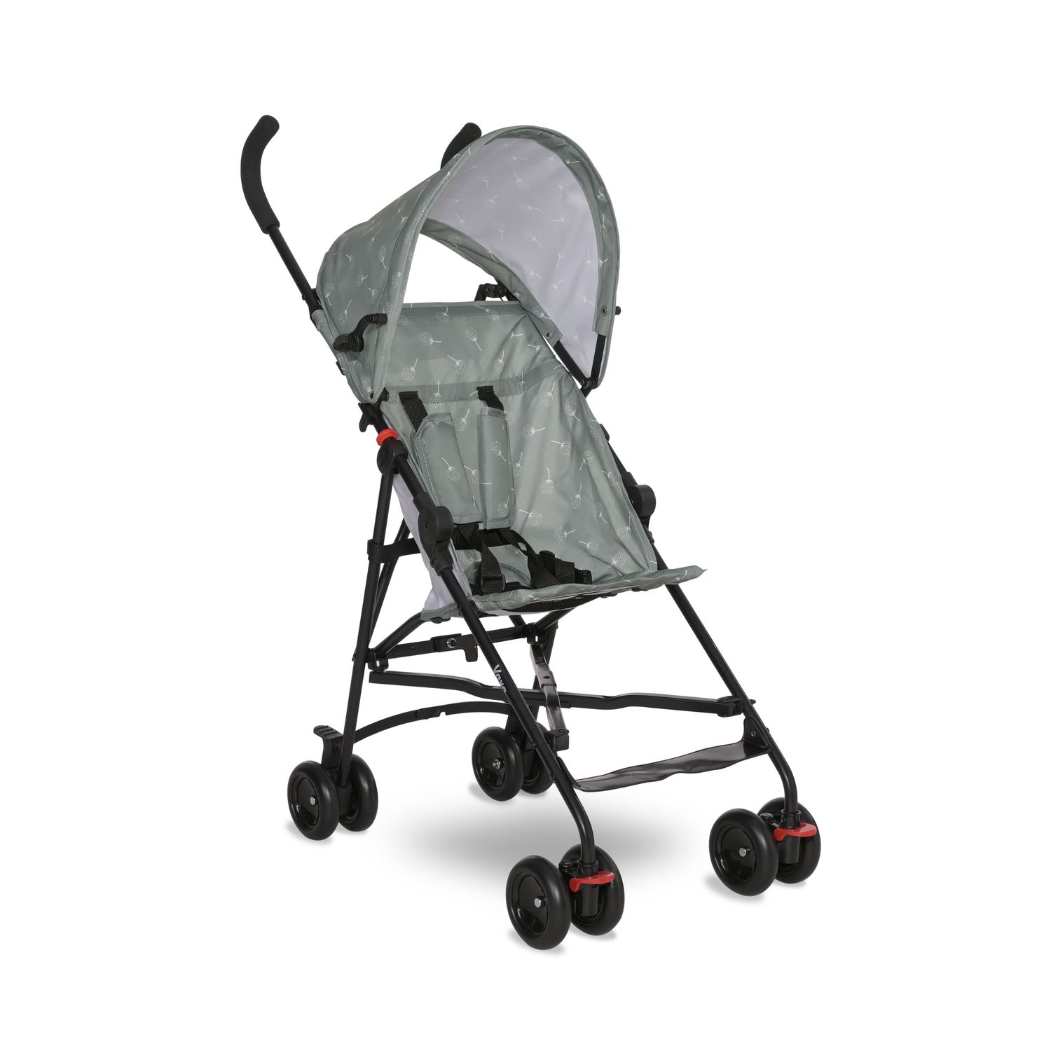 Lorelli Kinderwagen Buggy Vaya verstellbares Sonnendach, klappbar, Fu&szlig;st&uuml;tze gr&uuml;n 