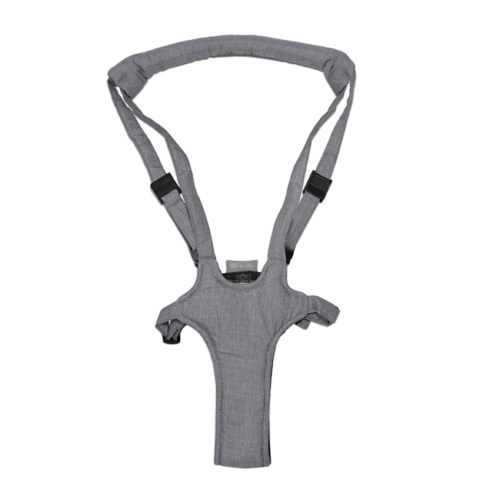 Lorelli Kinderlaufgurt Step by Step verstellbarer Gurt Laufleine Lauflernhilfe hellgrau 