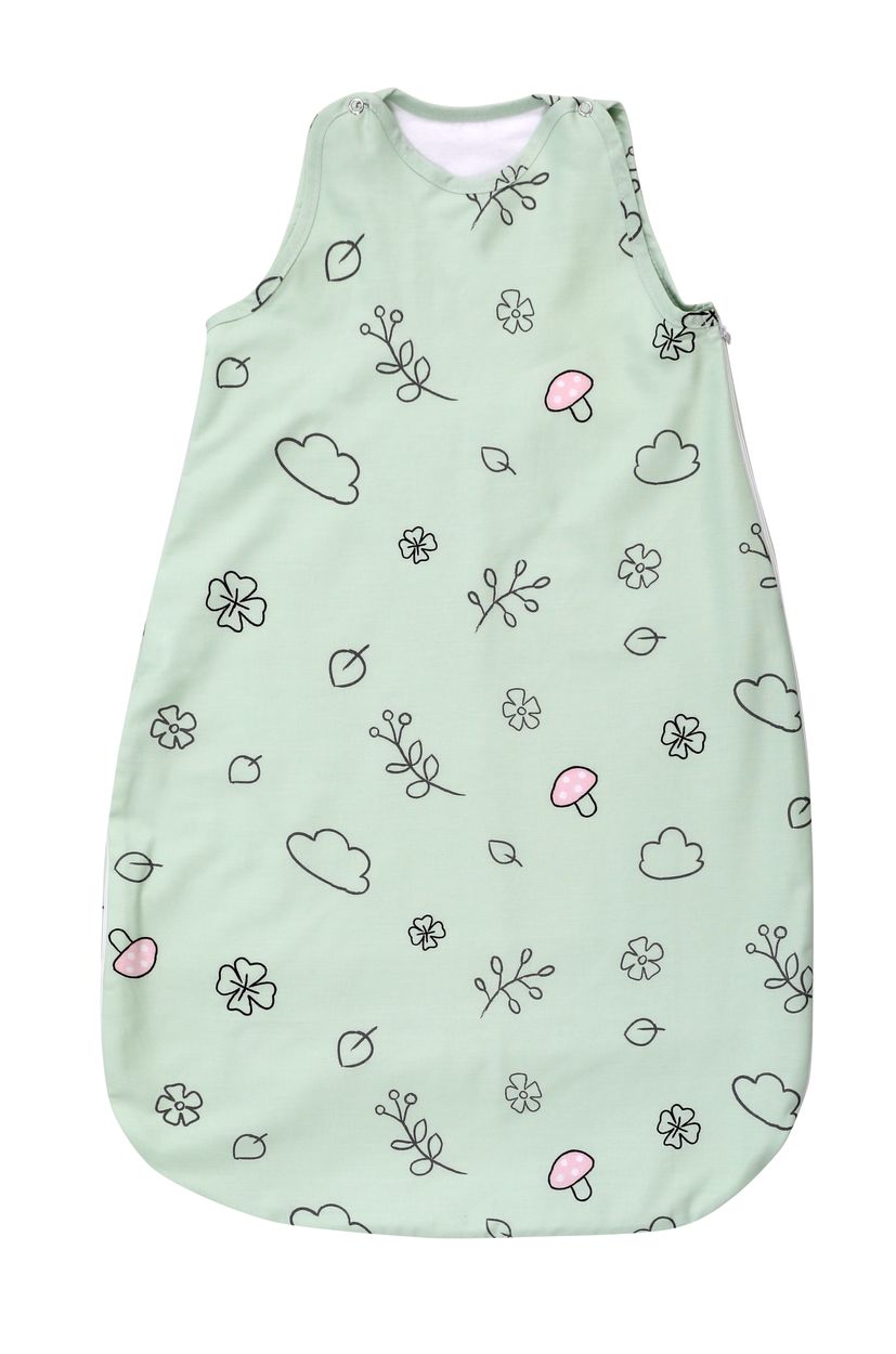 Lorelli Baby-Sommerschlafsack Summer, L&auml;nge 80 cm, Breite 42 cm, 100% Baumwolle gr&uuml;n 