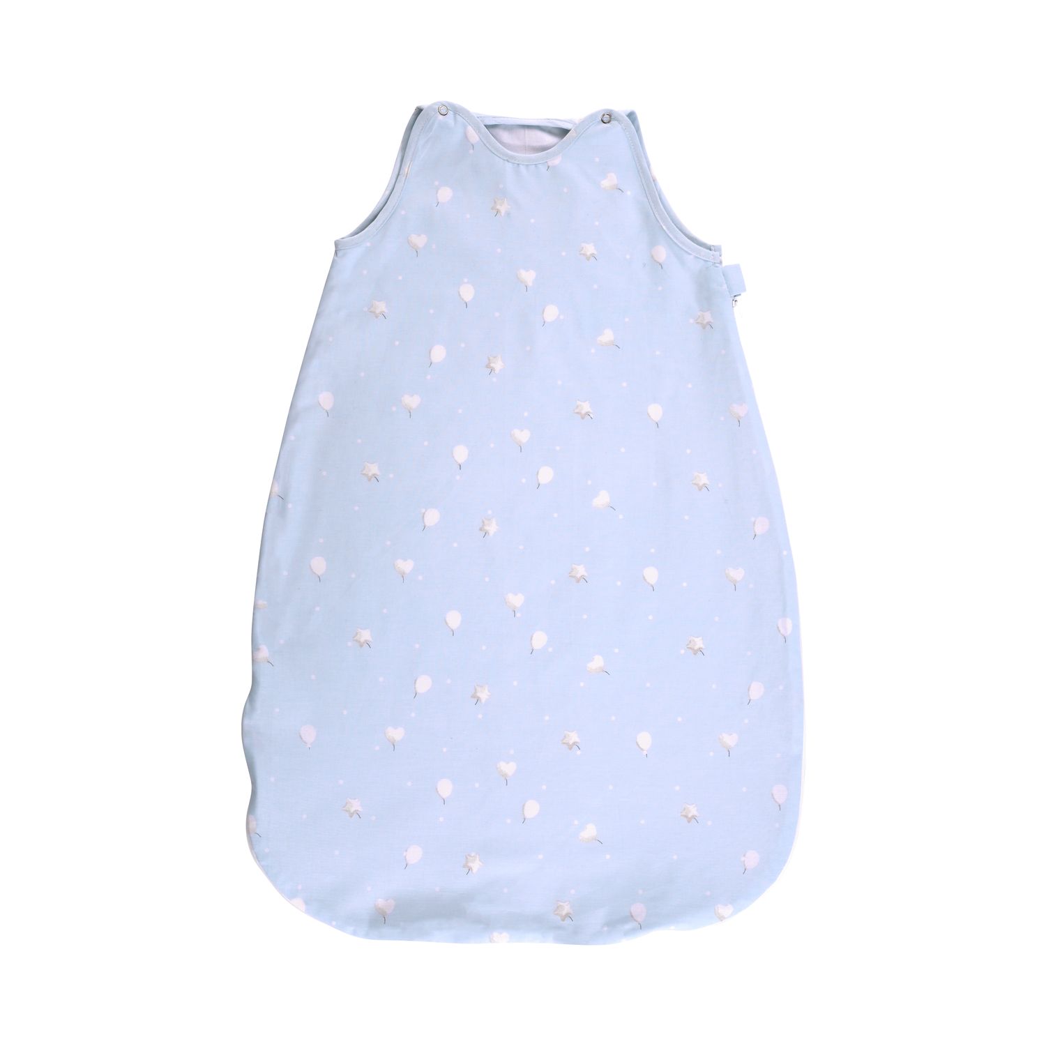 Lorelli Baby-Sommerschlafsack Summer, L&auml;nge 100 cm Breite 50 cm, 100% Baumwolle hellblau 