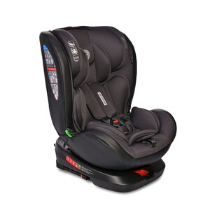Lorelli i-Size Kindersitz Nebula (40-150cm) Isofix, 360° drehbar, verstellbar schwarz 