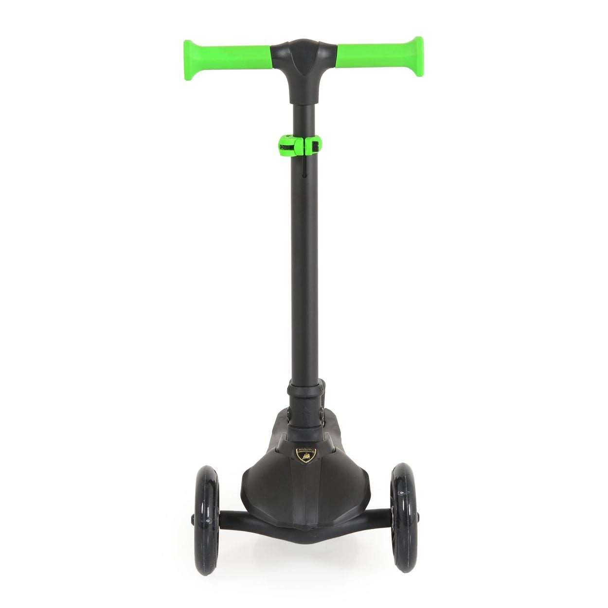 Byox Kinderroller Lamborghini 3 R&auml;der klappbar PU-R&auml;der ABEC-7 LED-R&auml;der Bremse gr&uuml;n 