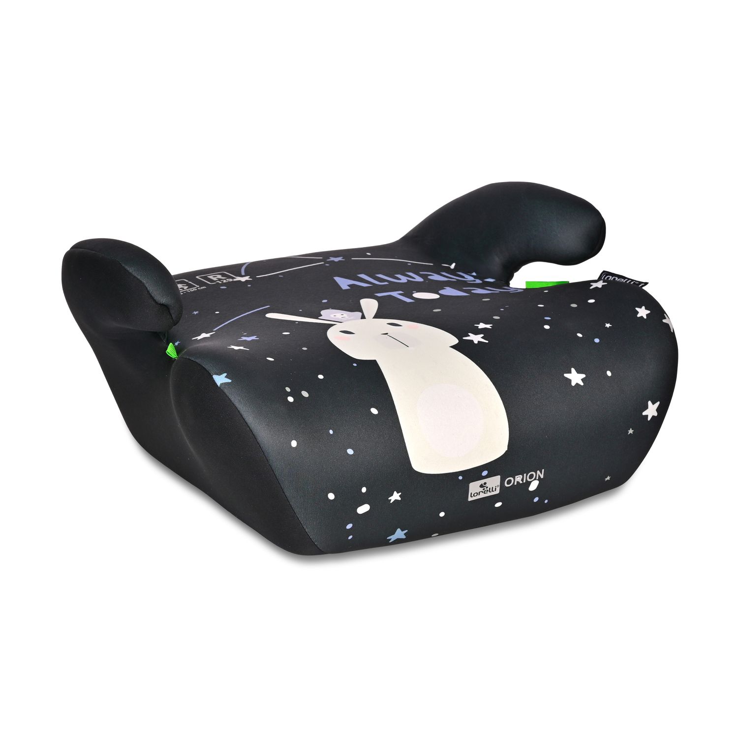 Lorelli Kindersitzerh&ouml;hung i-Size Orion (125-150cm) Boostersitz, Bezug waschbar schwarz 