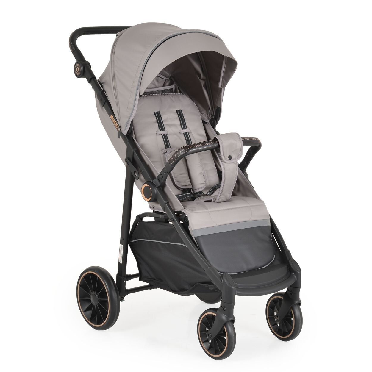 Sommerkinderwagen Buggy, Kinderbuggy, Sonnendach, EVA-Räder, verstellbar beige