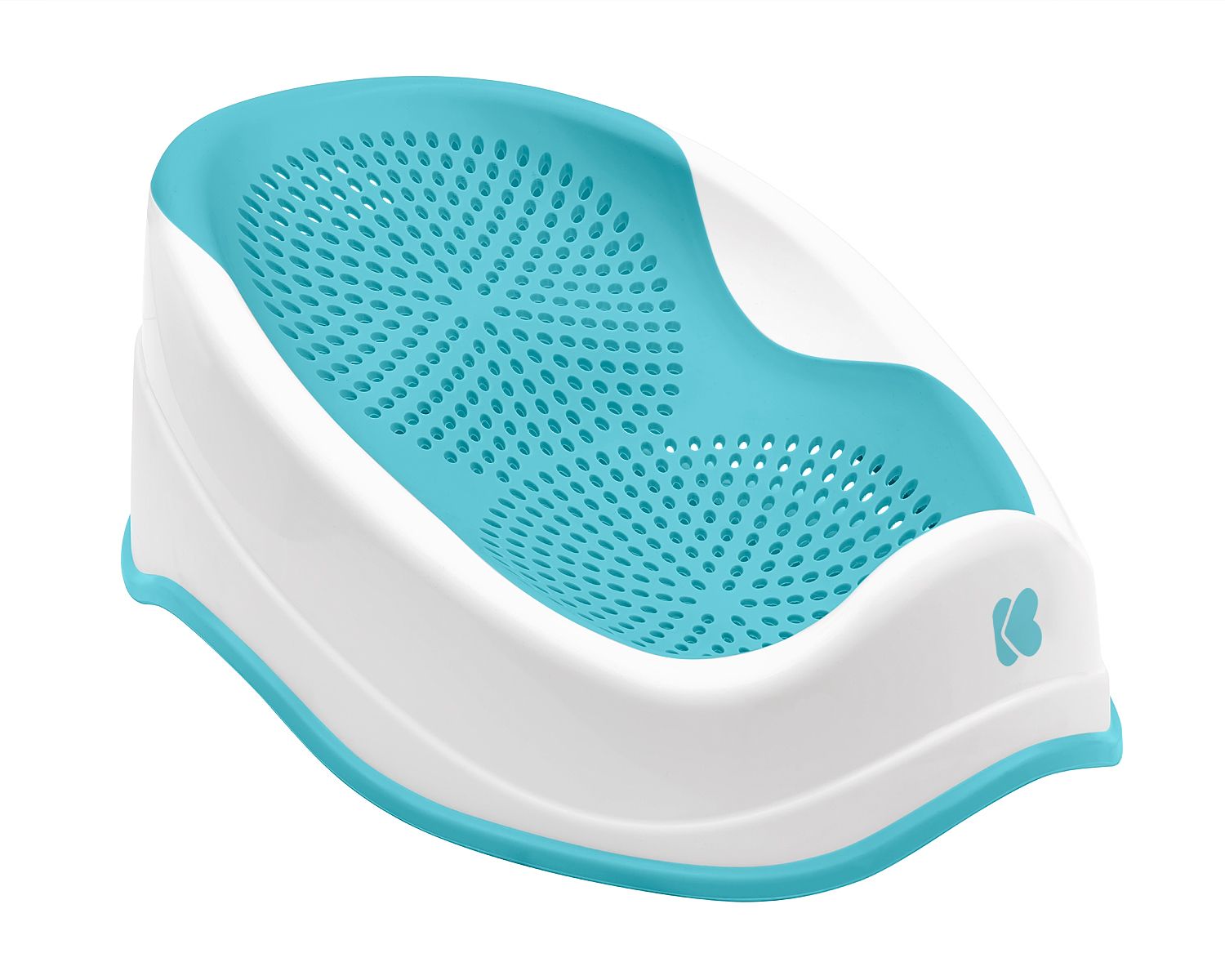 Kikkaboo Baby-Badesitz Relax rutschfest, ergonomische Form, Wanneneinlage blau 