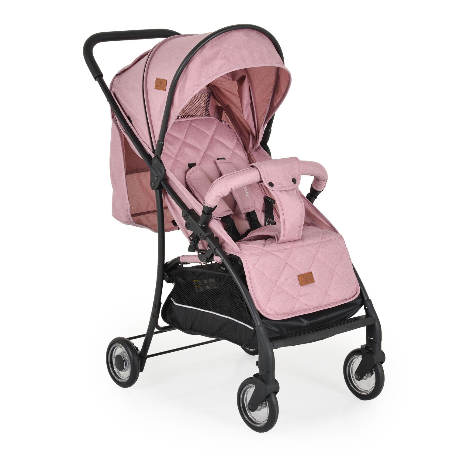 Cangaroo Kinderwagen London Buggy, Aluminiumrahmen, verstellbare R&uuml;ckenlehne pink 