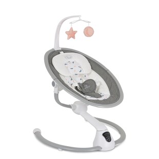 Cangaroo Swing Cloud Babywippe Musik Timer Mobile Schwingfunktion Fernbedienung pink 