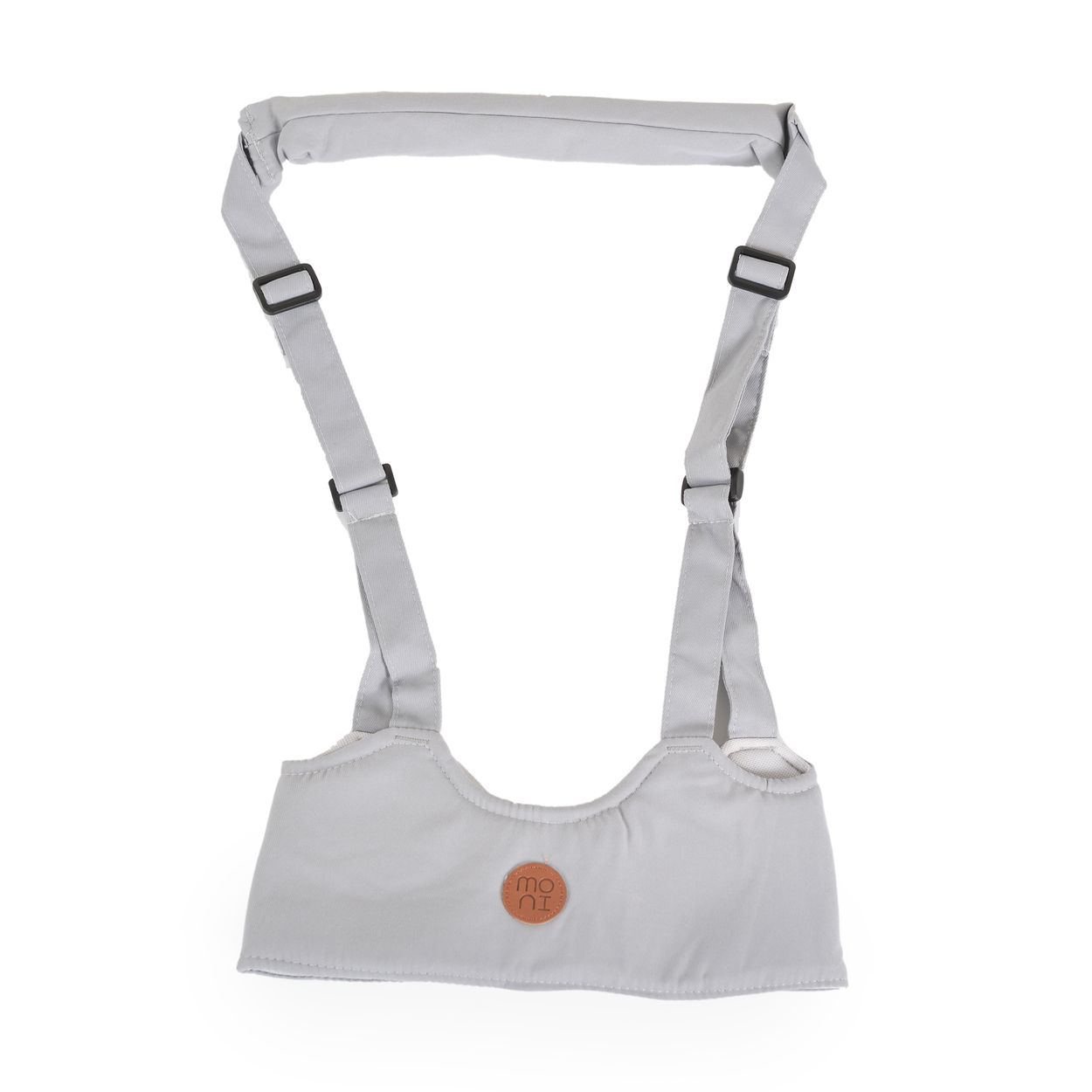 Moni Babylaufgurt Walky BW001, Laufleine, Laufhilfe, Sicherheitsgurt verstellbar hellgrau 