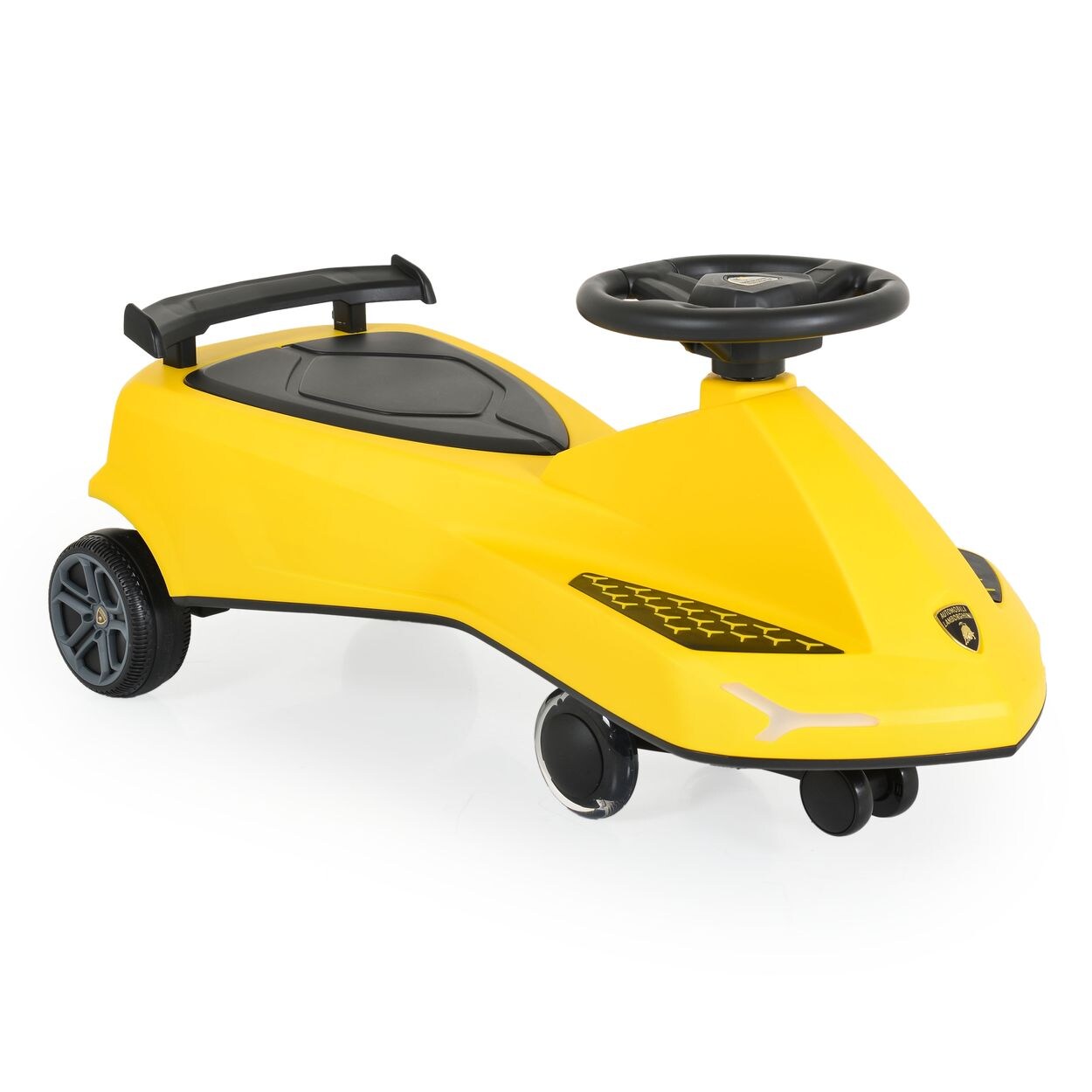 Kinder Rutschfahrzeug Lamborghini Swing Car Musikfunktion Lichter bis  gelb