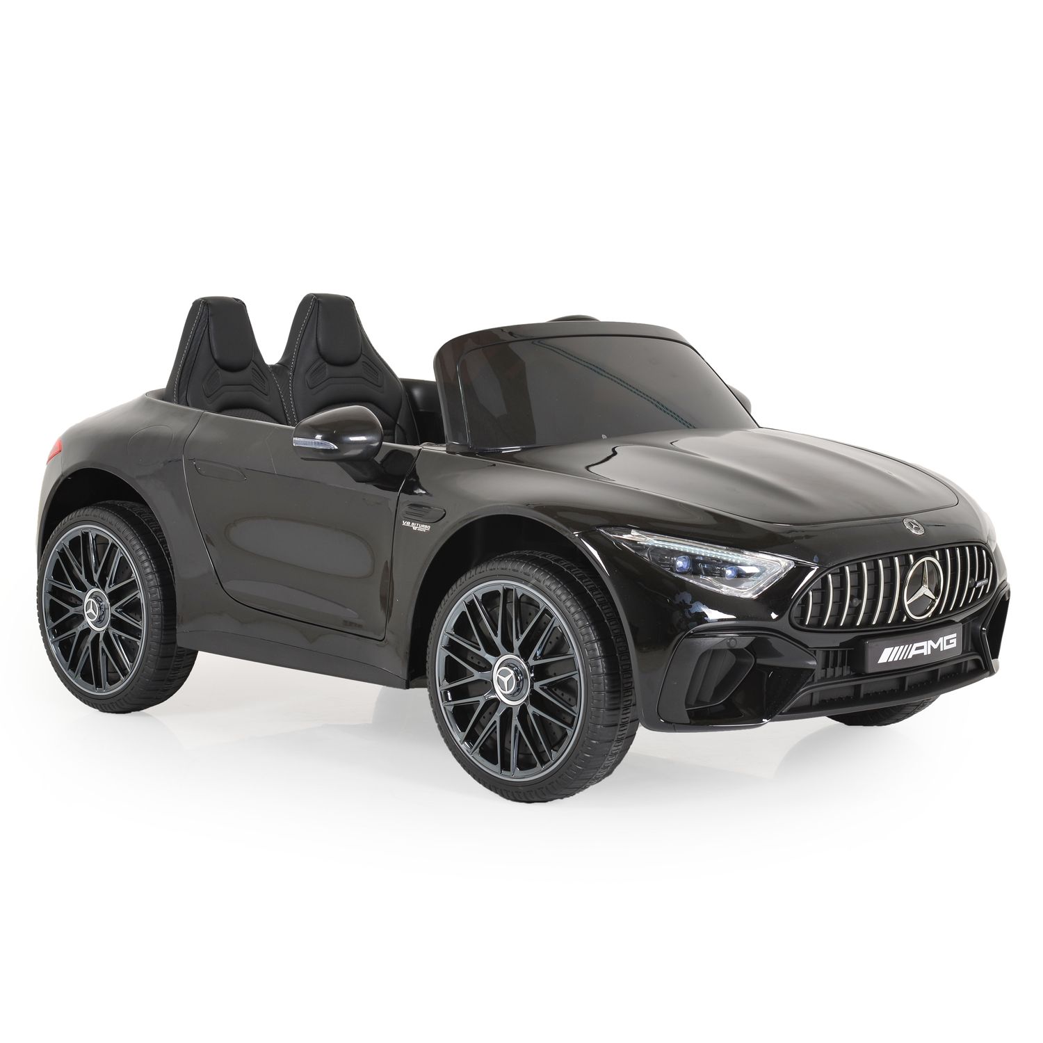 Moni Kinder Elektroauto Mercedes-Benz DK-SL63 Zweisitzer Fernbedienung Bluetooth schwarz 