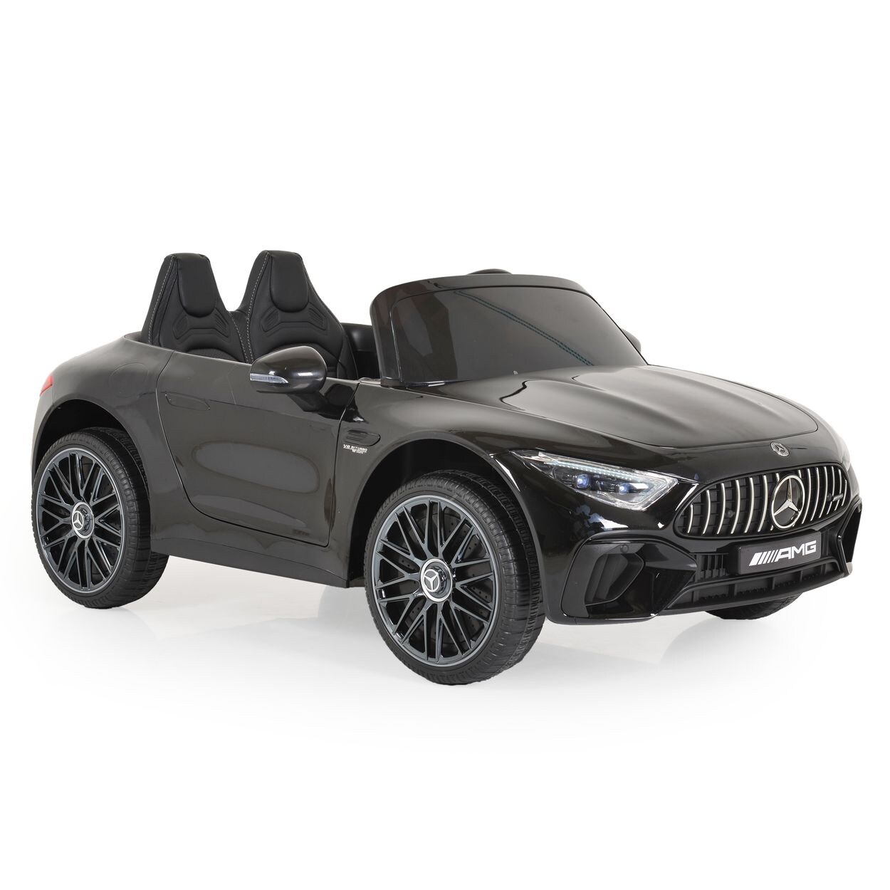 Kinder Elektroauto Mercedes-Benz DK-SL63 Zweisitzer Fernbedienung Bluetooth schwarz