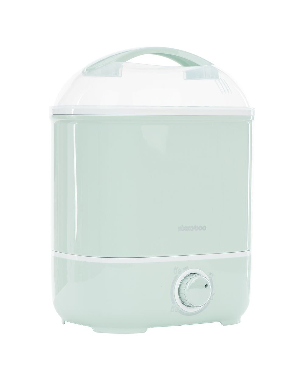 Kikkaboo Sterilisator Trockner Cleo 2 in 1 elektrisch 6 Flaschen Schalterknopf hellgrün