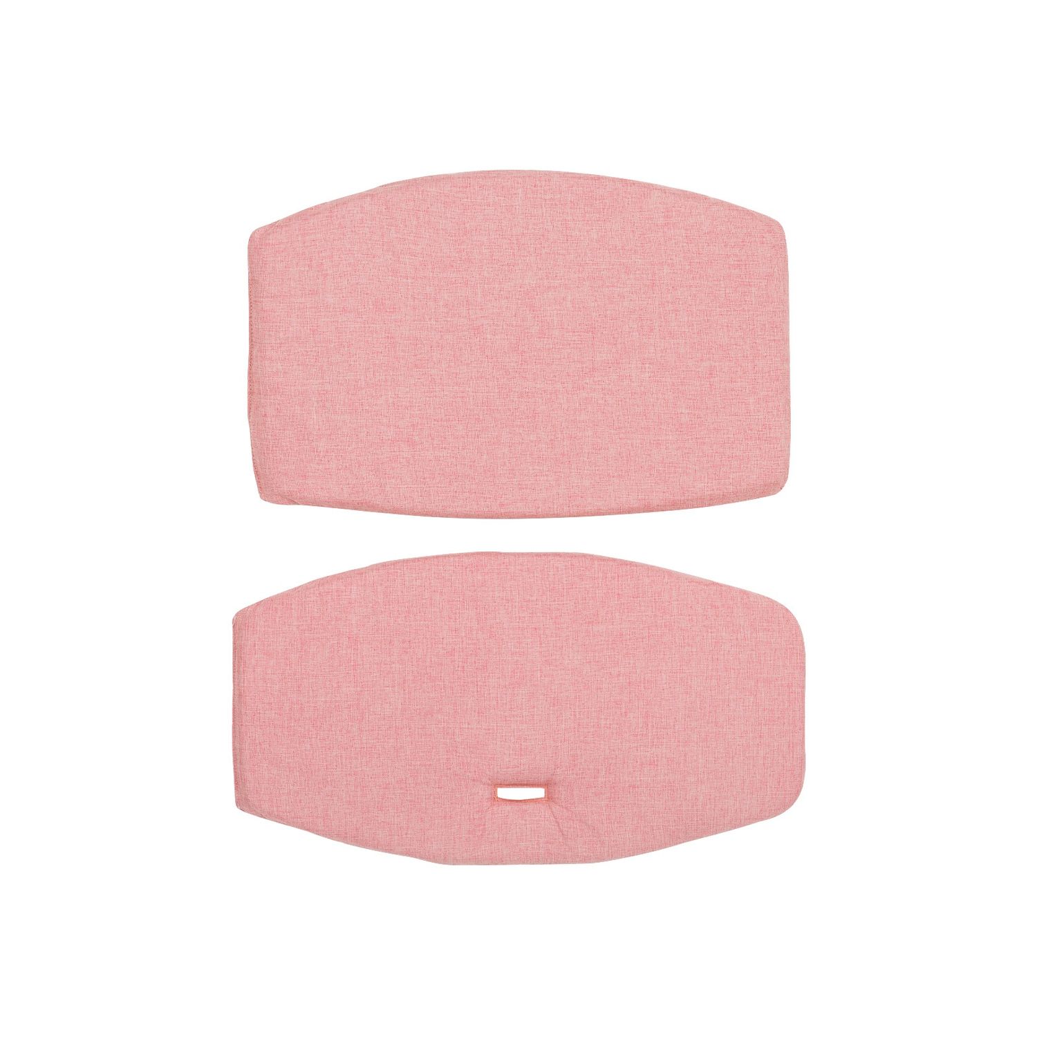 Chipolino Kinder-Kissenset Hochstuhl 2-teiliges Sitzeinlagen-Set f&uuml;r Holz-St&uuml;hle rosa 