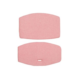 Chipolino Kinder-Kissenset Hochstuhl 2-teiliges Sitzeinlagen-Set für Holz-Stühle rosa 