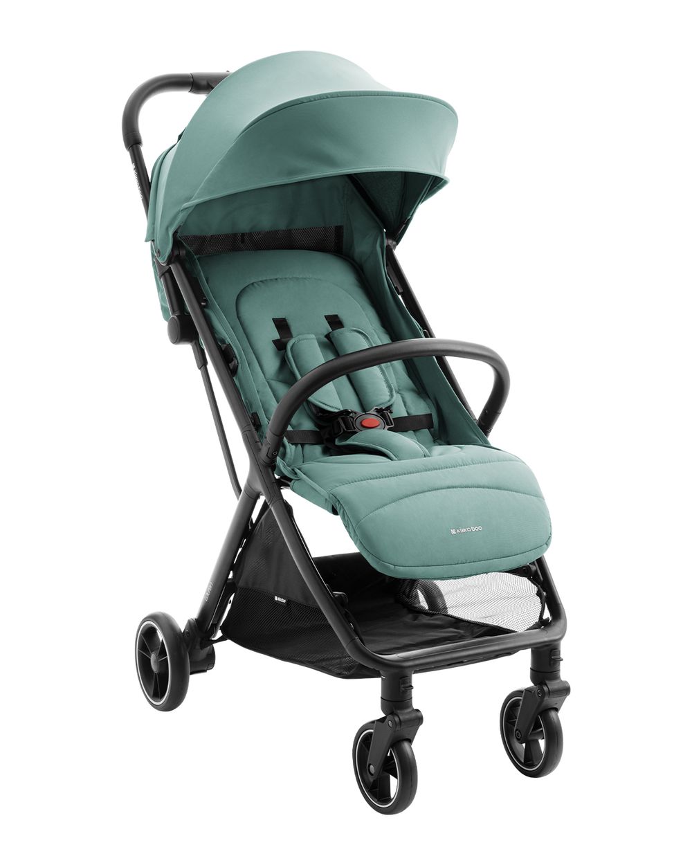 Kikkaboo Kinderwagen Buggy Lauren verstellbar faltbar Aluminiumrahmen bis 22 kg gr&uuml;n 