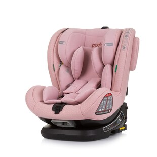 Chipolino Kindersitz Peak i-Size (40 - 150 cm) Isofix, SPS, drehbar, verstellbar rosa 