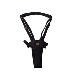 Cangaroo Babylaufgurt Happy feet, Lauflernhilfe, Laufleine, Gurt verstellbar schwarz 