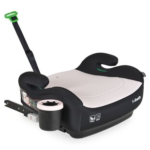 Cangaroo Kindersitz, Sitzerhöhung i-Swift, Isofix (125-150cm) Getränkehalter rosa 