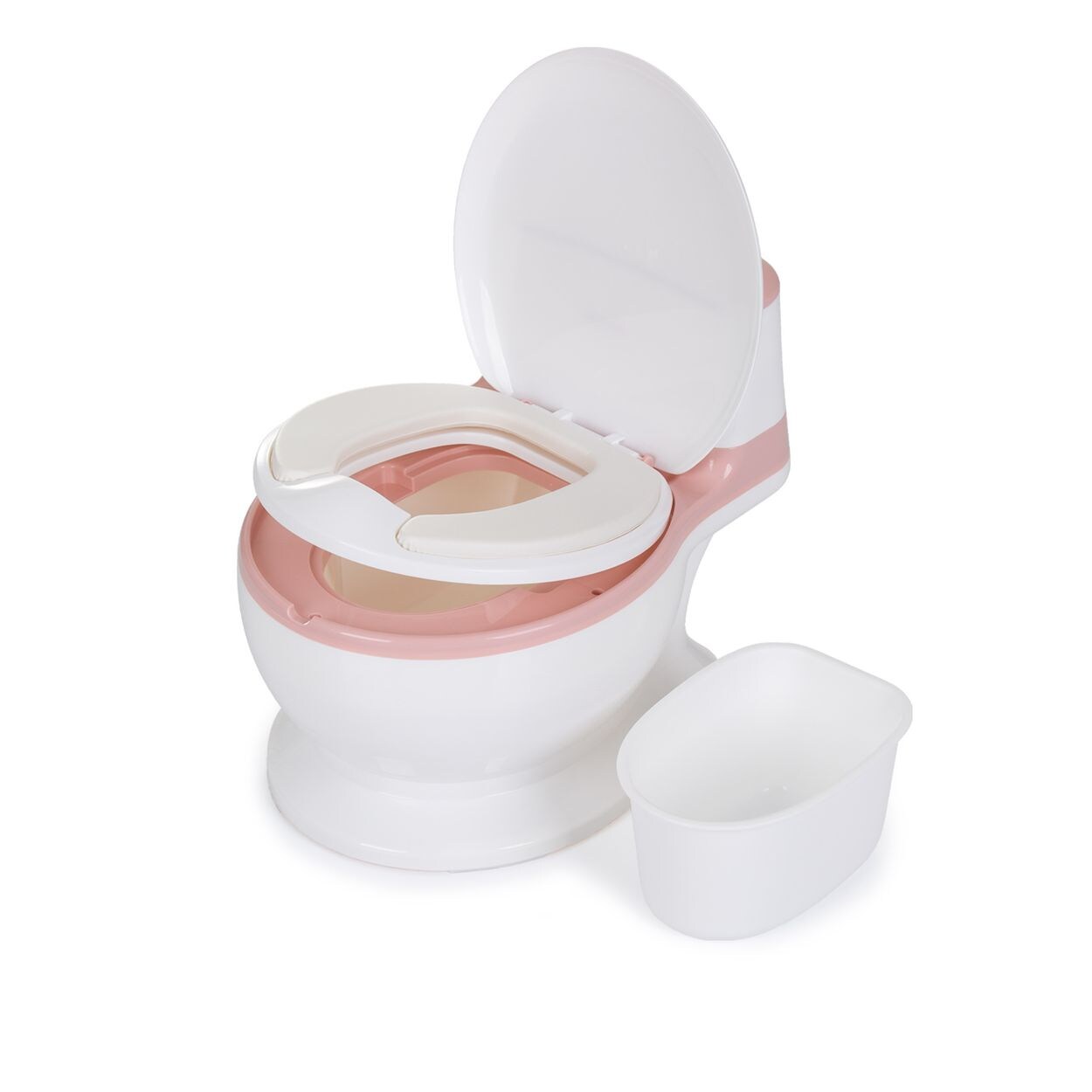 Töpfchen Lux mit Musik Toilettenpapierfach Behälter abnehmbar bis  rosa