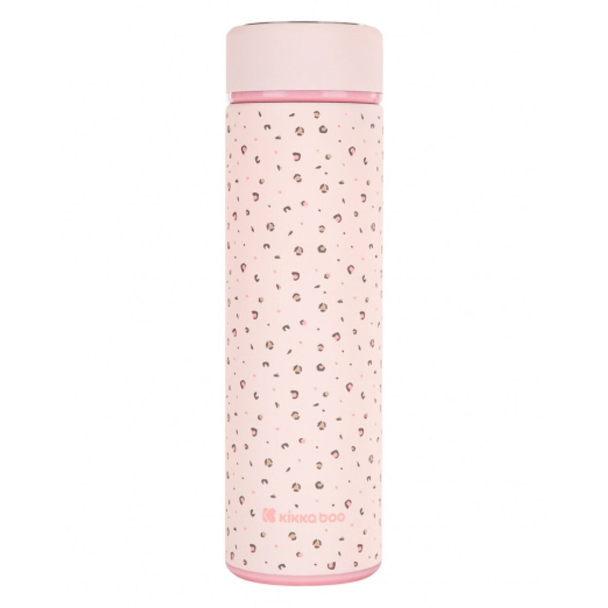 Kikkaboo Isolierflasche Savanna , Thermoskanne, Auslaufsicher, Teesieb pink