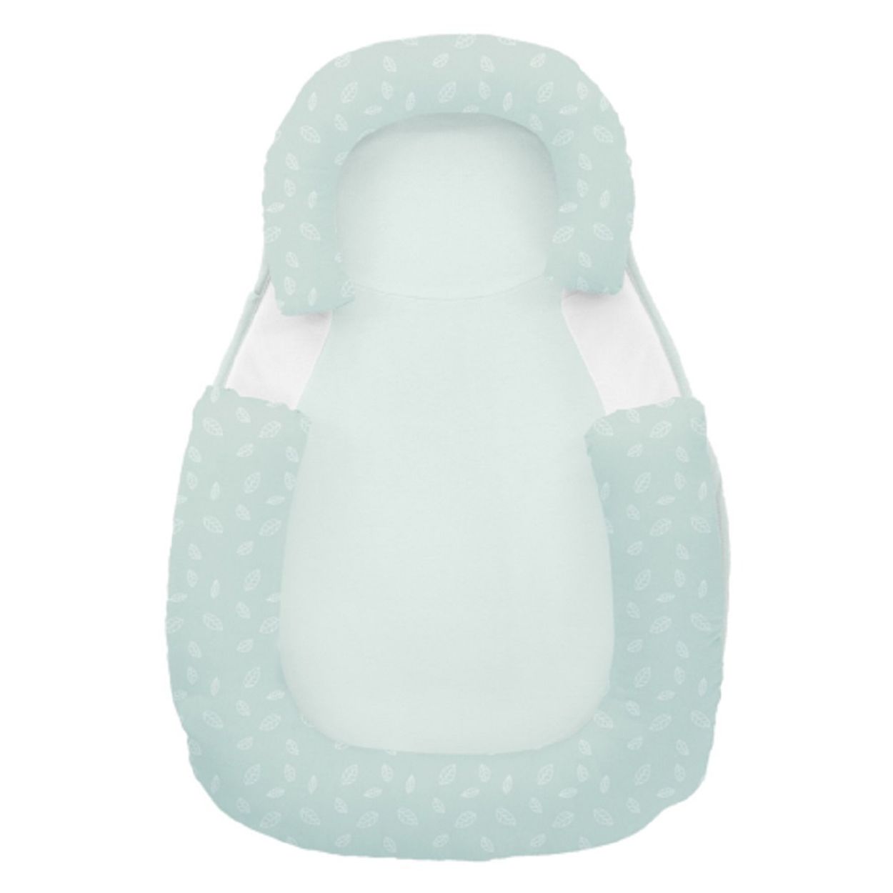 Kikkaboo Baby Lagerungskissen 60 x 40 cm Memory Foam, Baumwolle, rutschfest hellgr&uuml;n 