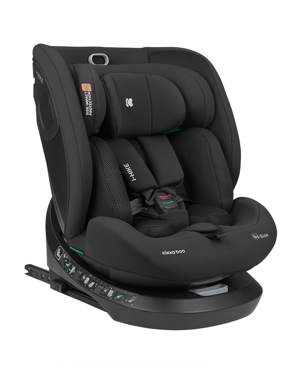 i-Size Kindersitz i-Hike (40-150 cm) Isofix, 360° drehbar, verstellbar schwarz