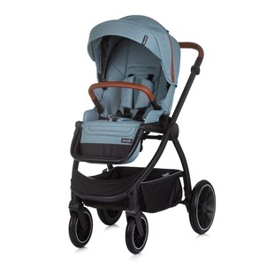 Chipolino Kombikinderwagen 3 in 1 Prestige Babywanne Rucksack i-Size Babyschale blau P 