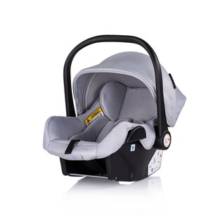 Chipolino Babyschale i-Size Aura (40-85cm) Gruppe 0+, Griff verstellbar, Gurt grau gemustert 