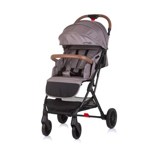 Chipolino Kinderwagen Fantasy klappbar 5-Punkt-Gurt Fußabdeckung Hinterradbremse beige 