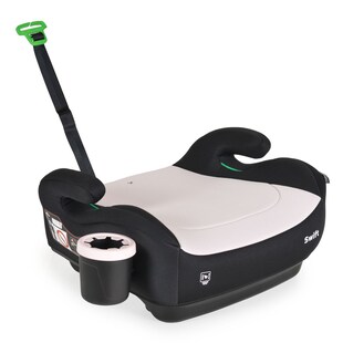 Cangaroo Kindersitz, Sitzerhöhung Swift (125-150cm) Armlehne, Getränkehalter rosa 