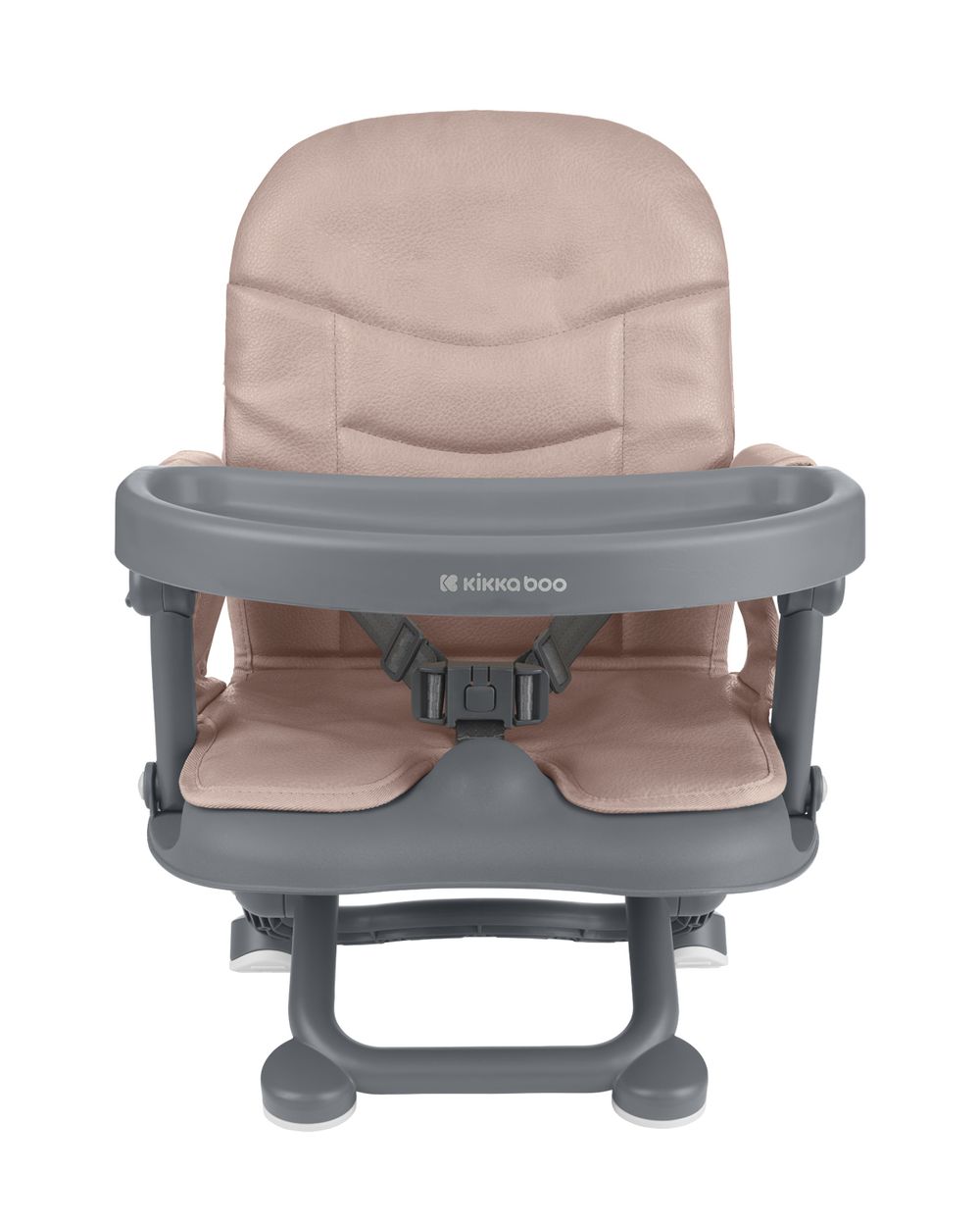 Kikkaboo Kindersitzerh&ouml;hung Pappo Booster, Tisch, klappbar, Sicherheitsgurt rosa pink 
