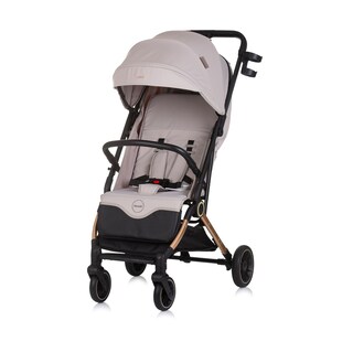 Chipolino Kinderwagen, Buggy Pixie zusammenklappbar Getränkehalter Korb 22 kg hellbraun 