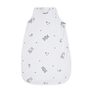 Lorelli Baby-Sommerschlafsack Summer, Länge 100 cm Breite 50 cm, 100% Baumwolle grau gemustert 