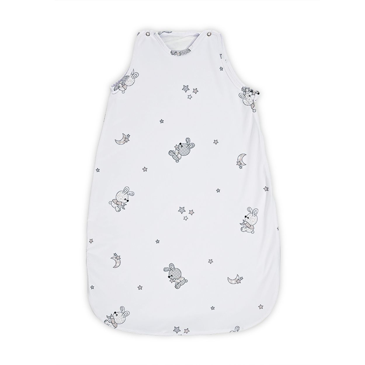 Lorelli Baby-Sommerschlafsack Summer, L&auml;nge 80 cm, Breite 42 cm, 100% Baumwolle grau gemustert 