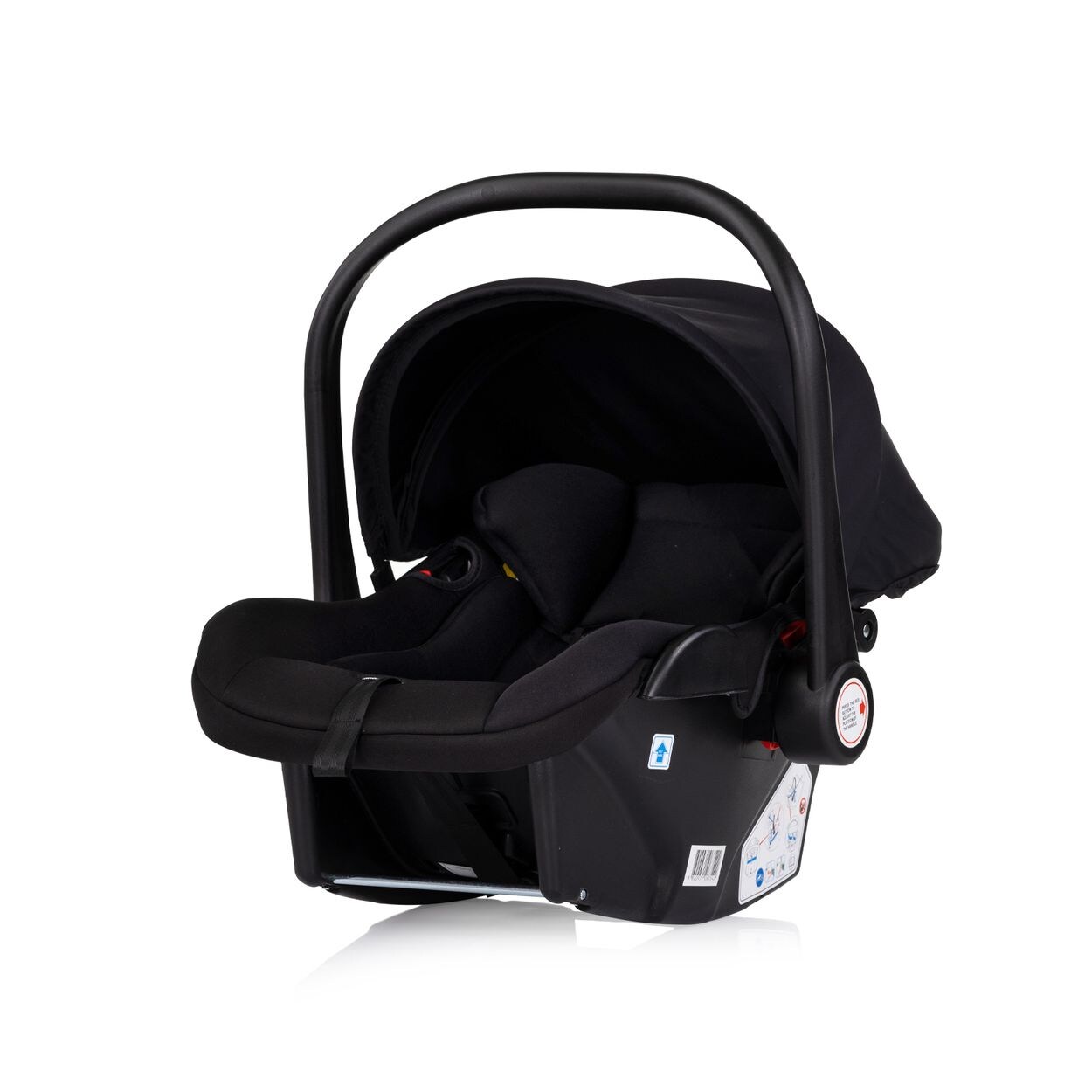 Set Babyschale Isofix Basisstation Vista i-Size (40-87cm) verstellbar schwarz
