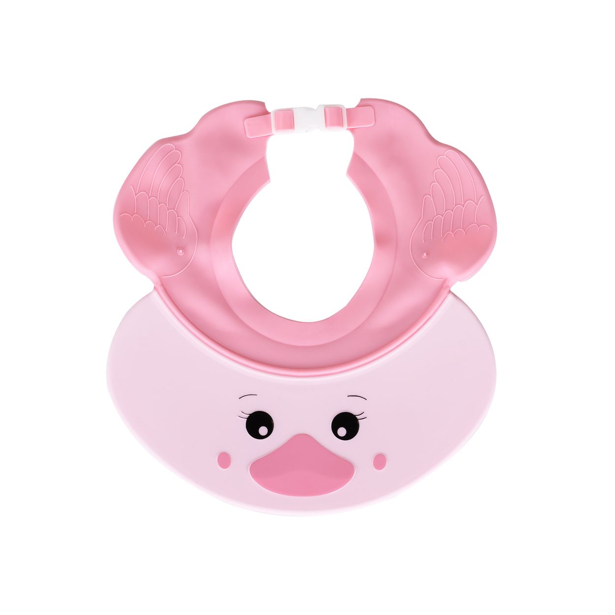 Chipolino Baby Badekappe, Duschkappe little Duck, Schwimmhaube, wasserdicht rosa 