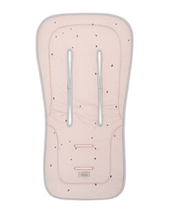 Kikkaboo Kinderwagen-Einlage Anti-Schweiß, Baumwolloberfläche, Sitzauflage rosa 