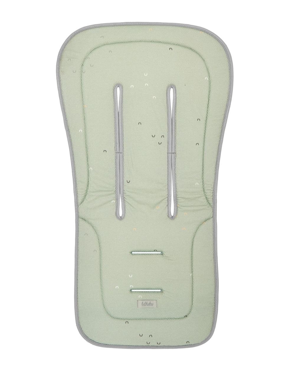 Kikkaboo Kinderwagen-Einlage Anti-Schwei&szlig;, Baumwolloberfl&auml;che, Sitzauflage gr&uuml;n 