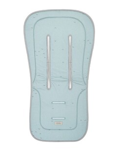 Kikkaboo Kinderwagen-Einlage Anti-Schweiß, Baumwolloberfläche, Sitzauflage tuerkis 