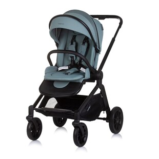Chipolino Kombikinderwagen Magnum 3 in 1 Babywanne Sportsitz i-Size Babyschale grün 