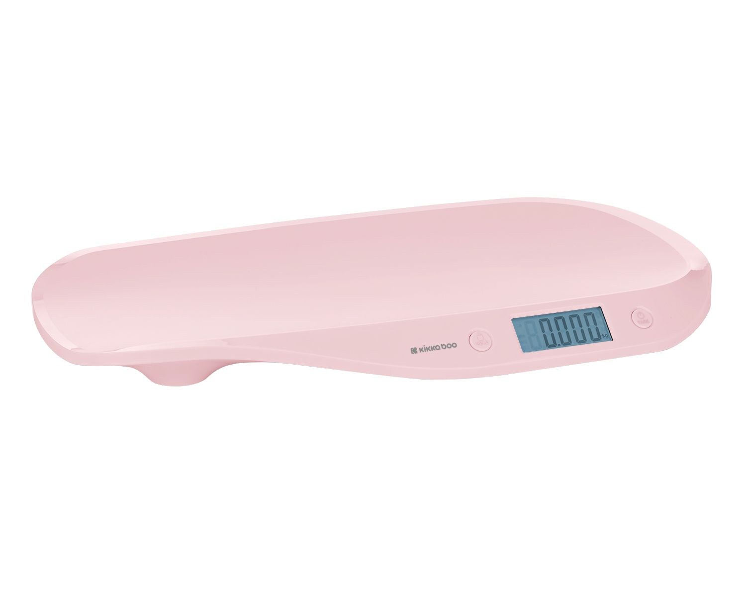 Kikka boo Babywaage Lyra LCD-Display Maßband Anti-Rutsch-Füße Tarafunktion  rosa