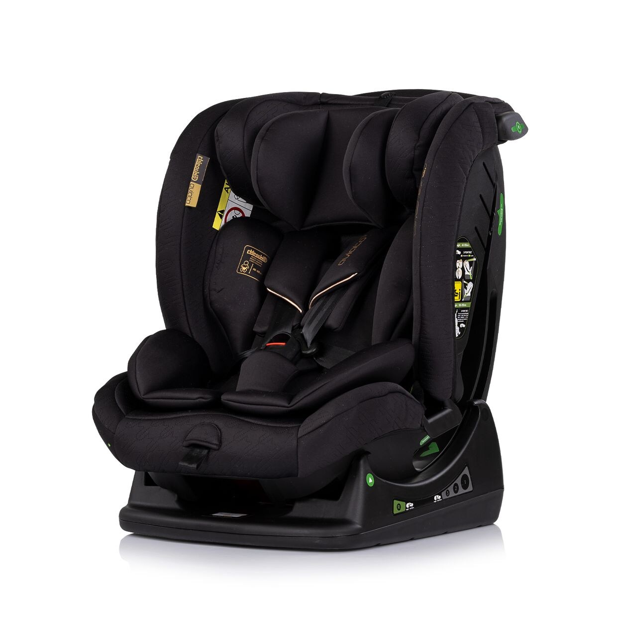 Kindersitz i-Size Aviato (40 - 150 cm) Gruppe 0/1/2/3, verstellbar schwarz gemustert