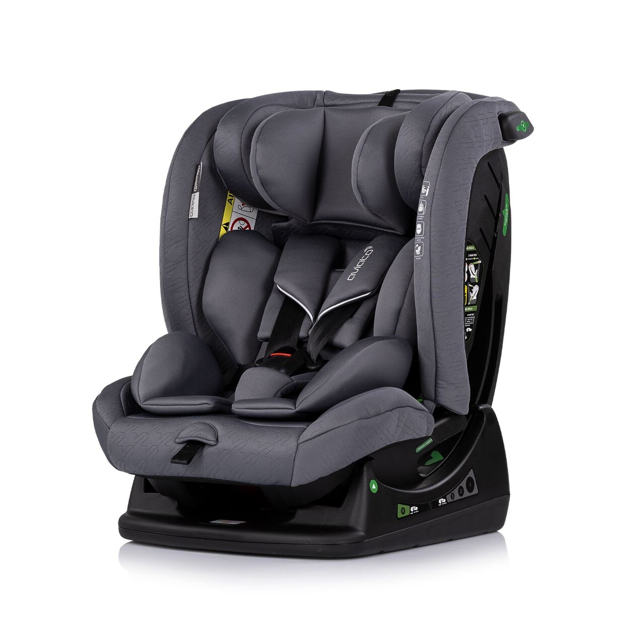 Kindersitz i-Size Aviato (40 - 150 cm) Gruppe 0/1/2/3, verstellbar grau gemustert
