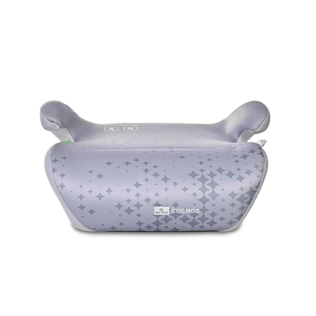 Lorelli Kindersitz Cosmos i-Size (125-150cm) Isofix, Bezug abnehmbar, Armlehne grau 