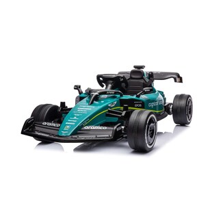 Chipolino Kinder Elektroauto Aston Martin Fernbedienung Federung LED-Lichter MP3 grün 