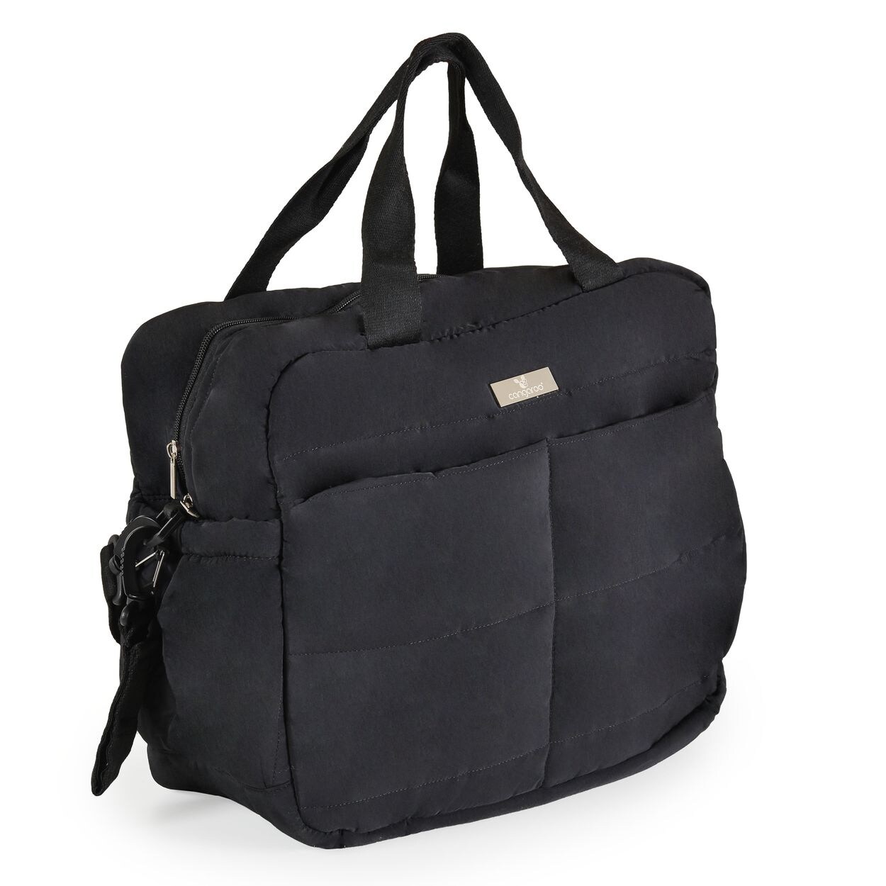 Wickeltasche Solana Clips Wickelunterlage Seitentaschen Isoliertasche schwarz
