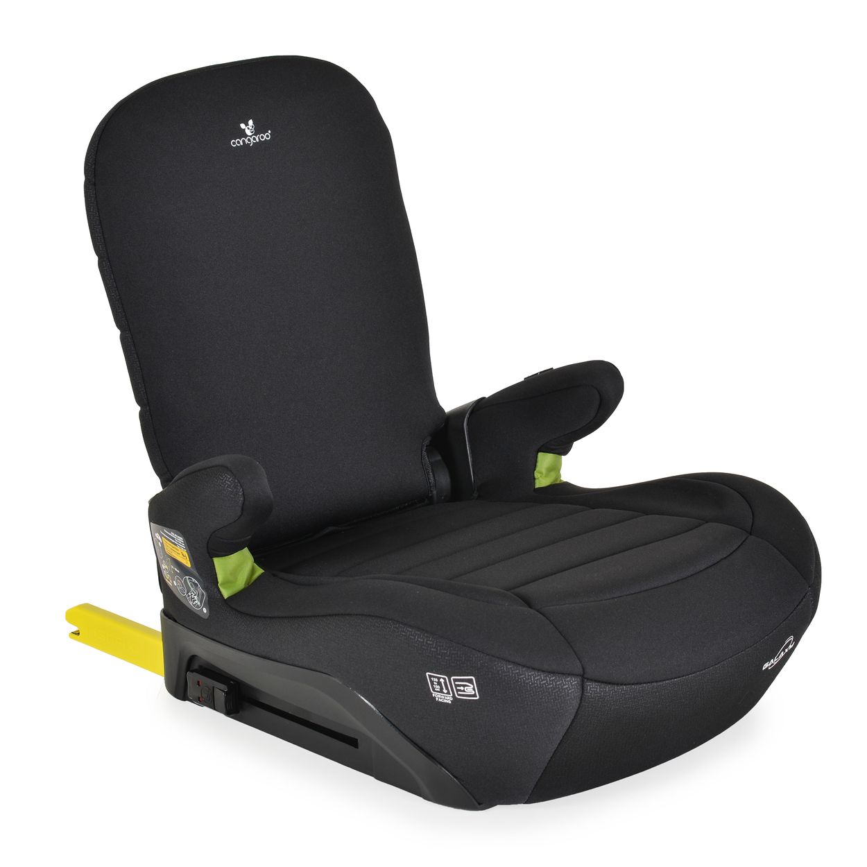 Cangaroo Kindersitz Galaxy i-Size (125-150cm) Gruppe 3, Isofix, R&uuml;ckenlehne schwarz 