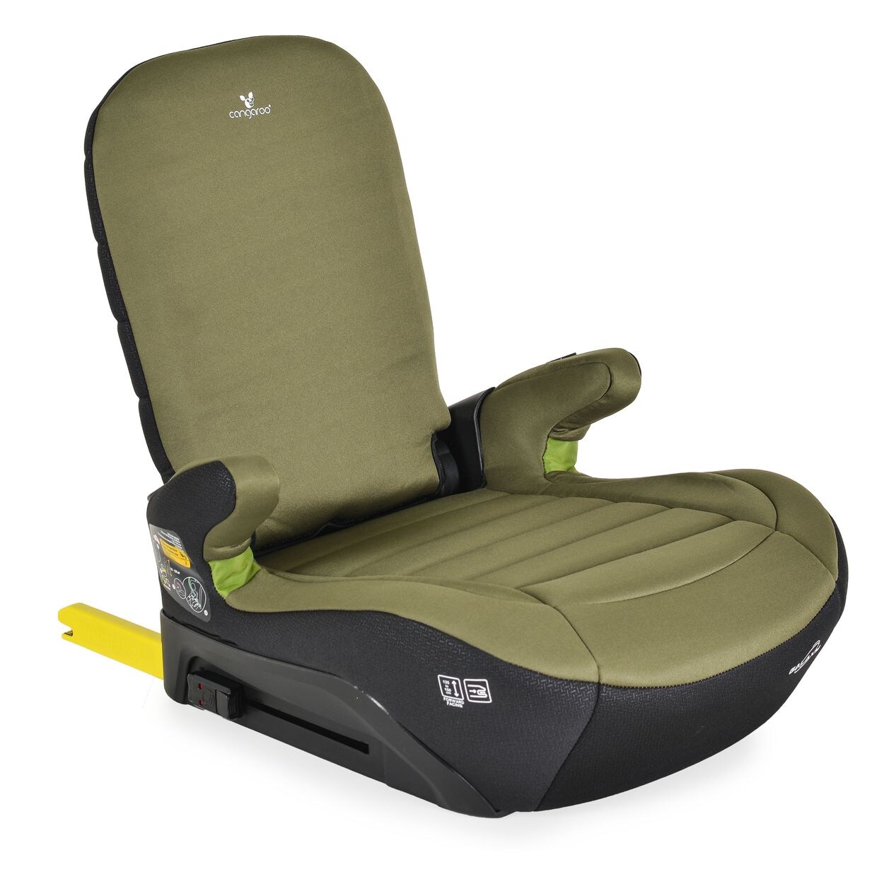 Kindersitz Galaxy i-Size (125-150cm) Gruppe 3, Isofix, Rückenlehne grün
