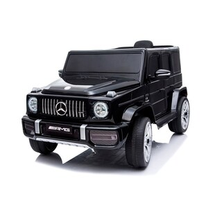 Chipolino Kinder Elektroauto SUV Mercedes-Benz AMG G63 Radio Vierradfederung MP3 schwarz 