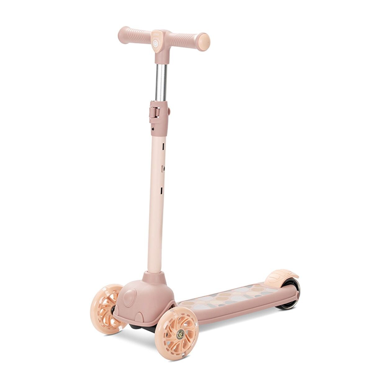 Kinderroller Jetster PU-Rollen, ABEC-9 Lenker abnehmbar höhenverstellbar beige